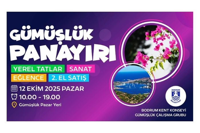1. Gümüşlük Panayırı 12 Ekim 2025