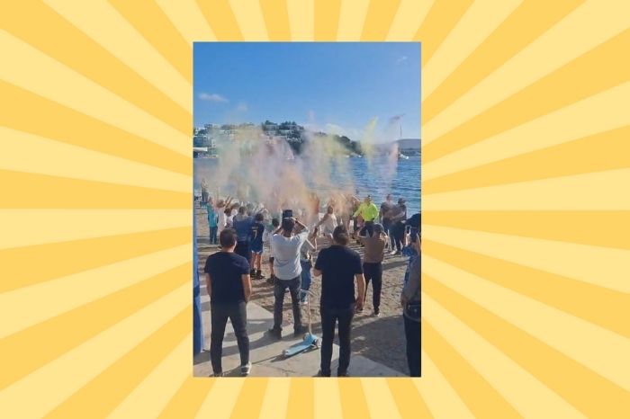 Her Bir Renk Eymen İçin Atıldı….