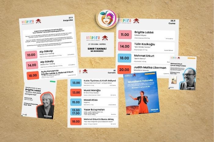 Inspera Çocuk Edebiyatı Günleri Başlıyor: “Sınır Tanıma!” Temasıyla 27–30 Kasım’da Bodrum’da