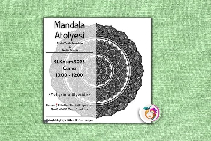 Bodrum’da Mandalanın Dingin Dünyasına Yolculuk