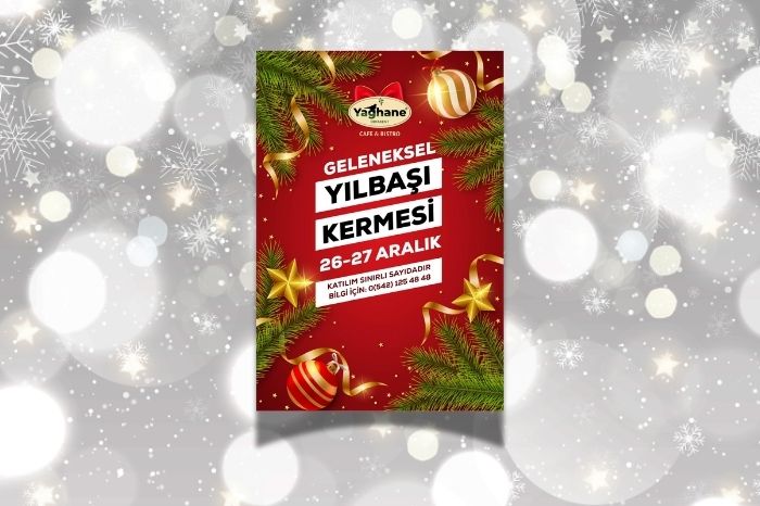 Yağhane Cafe Bistro’da Geleneksel Yılbaşı Kermesi 26–27 Aralık’ta