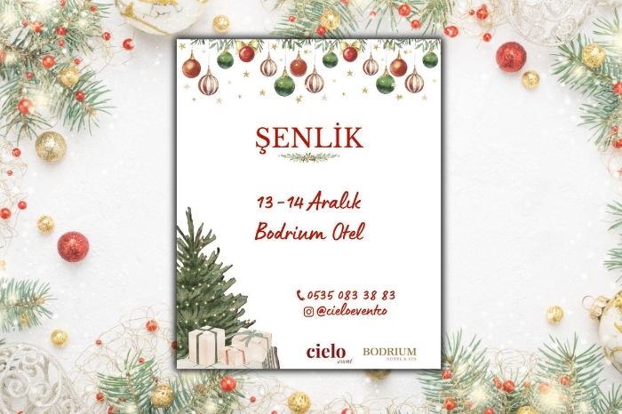 Bodrium Otel’de Cielo Event Yılbaşı Şenliği | 13–14 Aralık 2025