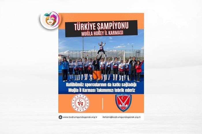 Bodrum Gündoğan SK Kız Hokey Takımı Türkiye Şampiyonluğunu Kazandı