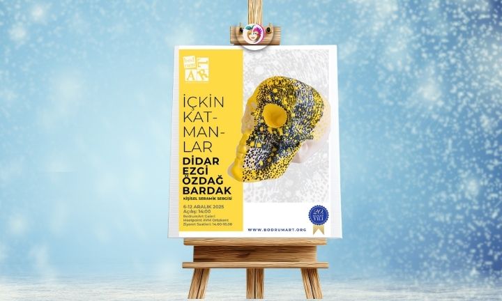 “İçkin Katmanlar”: Didar Ezgi Özdağ Bardak’ın Seramik Dünyası Bodrum’da İzleyiciyle Buluşuyor
