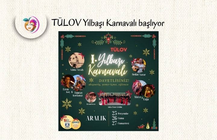 TÜLOV Yılbaşı Karnavalı başlıyor