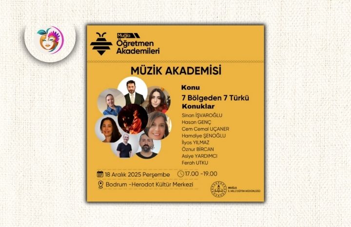 Bodrum Müzik Akademisi’nden Anlamlı Buluşma: 7 Bölgeden 7 Türkü