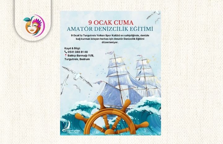 Amatör Denizcilik Eğitimi Başlıyor: Denizle Bilinçli Bağ Kurmak İsteyenler İçin Önemli Fırsat