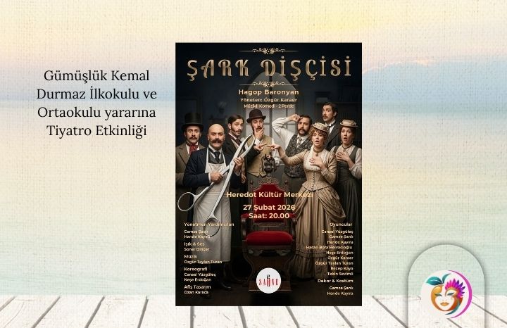  Gümüşlük Kemal Durmaz İlkokulu ve Ortaokulu yararına Tiyatro Etkinliği