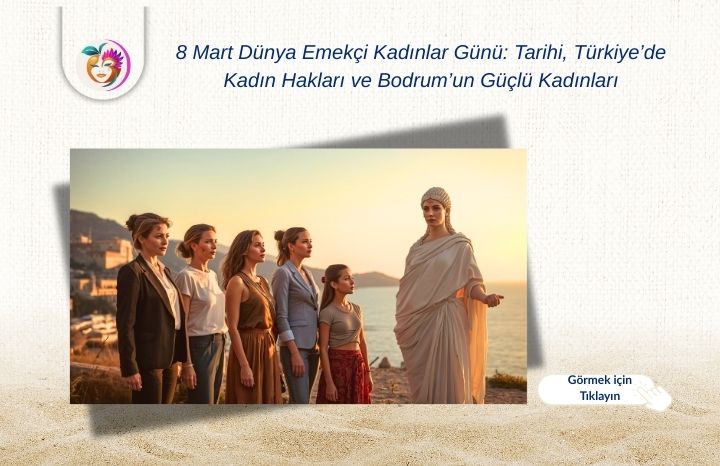 8 Mart Dünya Emekçi Kadınlar Günü: Tarihi, Türkiye’de Kadın Hakları ve Bodrum’un Güçlü Kadınları