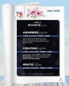 Bodrum’da düzenlenen 8 Mart etkinlikleri