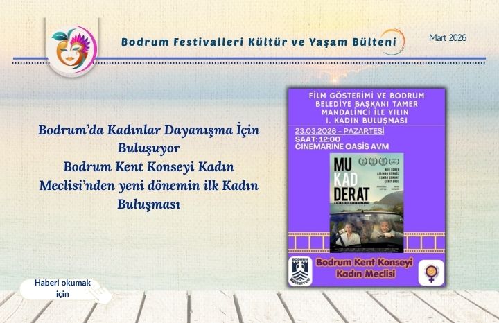 Bodrum’da Kadınlar Buluşuyor | Kent Konseyi Kadın Meclisi Etkinliği