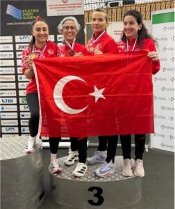 Bodrumlu master atletler Balkan şampiyonasında madalya kazandı