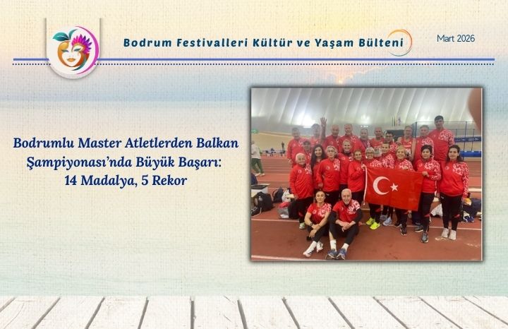 Bodrumlu Master Atletlerden Balkan Şampiyonası’nda 14 Madalya ve 5 Rekor