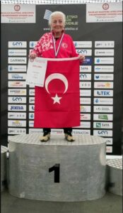 Bodrumlu master atletler Balkan şampiyonasında madalya kazandı