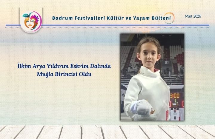 İlkim Arya Yıldırım Eskrim Dalında Muğla Birincisi Oldu