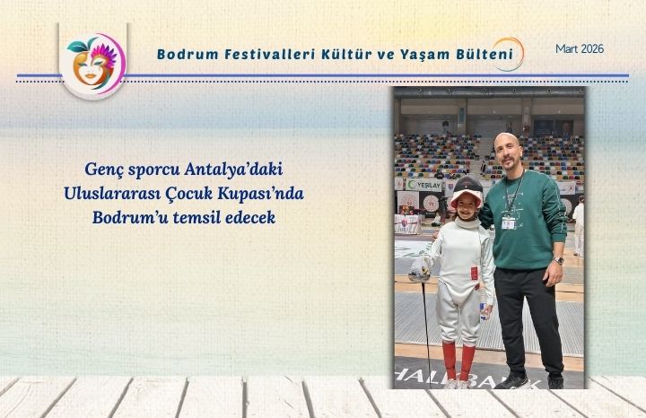 Genç sporcu Antalya’daki Uluslararası Çocuk Kupası’nda Bodrum’u temsil edecek