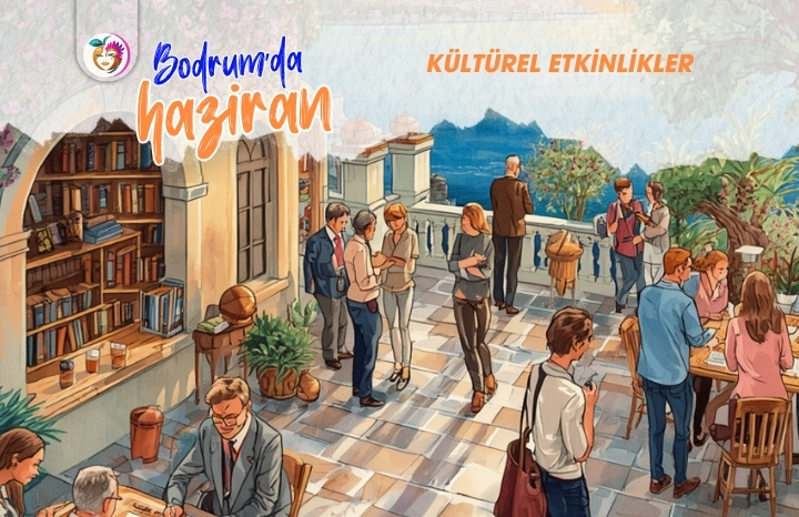 Bodrum’da Haziran Ayı Kültürel Etkinlik Rehberi: Söyleşiler,  Kitap Buluşmaları ve Yaratıcı Deneyimler
