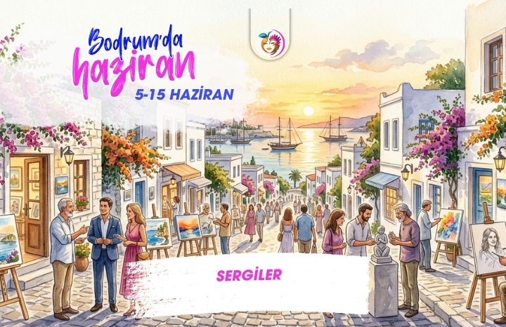 Bodrum’da Haziran Ayında Sanatseverleri Bekleyen Sergiler