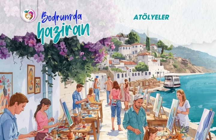 Bodrum’da Haziran Ayı Atölye Rehberi 2026: Sanat, Seramik, Gastronomi ve El Sanatları Bir Arada