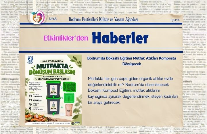 Bodrum’da Bokashi Eğitimi – Mutfak Atıkları Komposta Dönüşecek